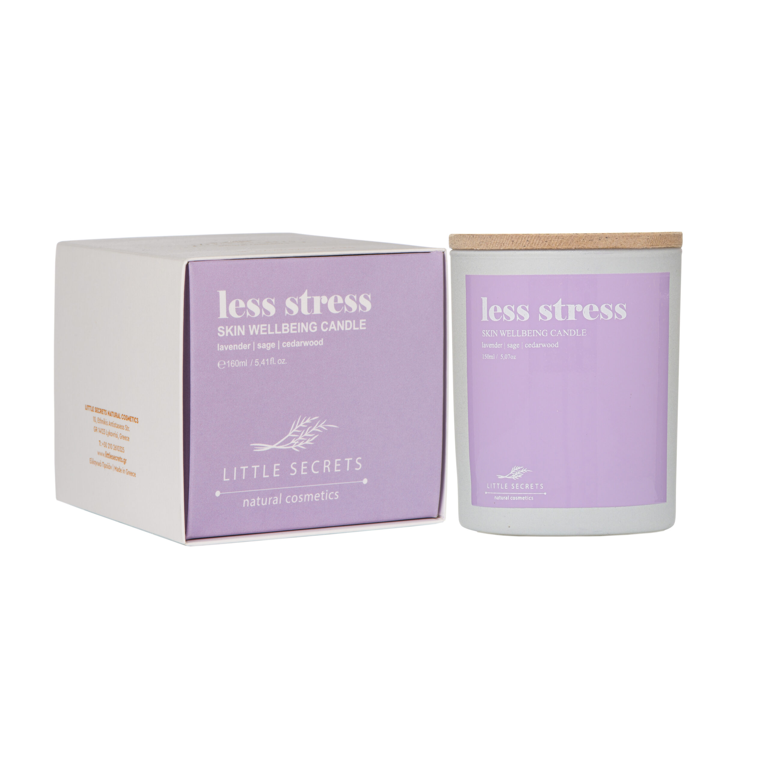 Less Stress Skin Wellbeing Candle