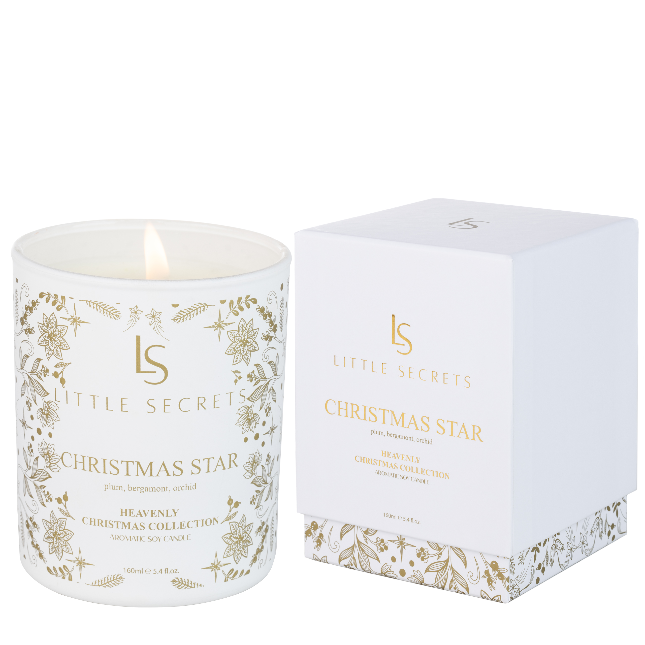 Christmas Star Aromatic Soy Candle Heavenly Collection